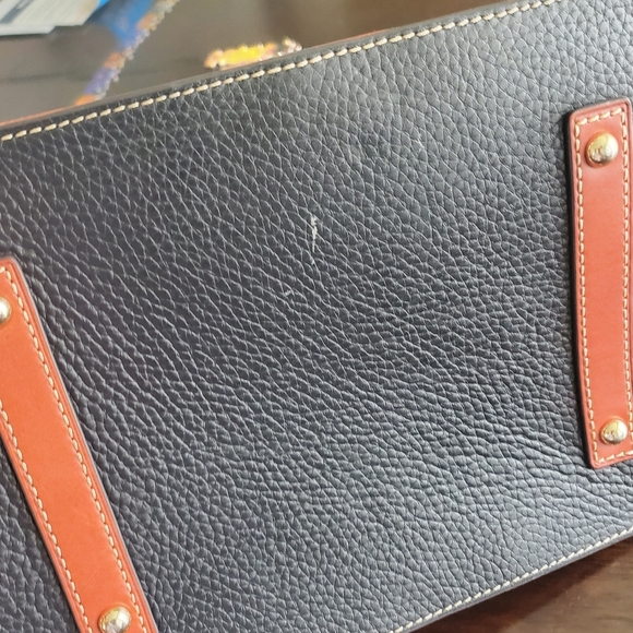 Dooney & Bourke Drawstring Leather Bucket Bag - Picture 8 of 8